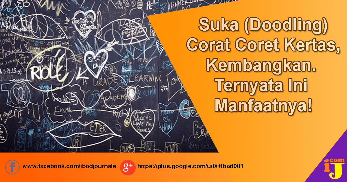 (Doodling) Corat Coret Kertas, Kembangkan. Ternyata Ini Manfaatnya!