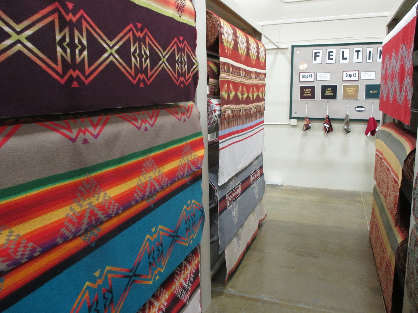 Pendleton Woolen Mill Store New Fabrics at the Woolen Mill Store!