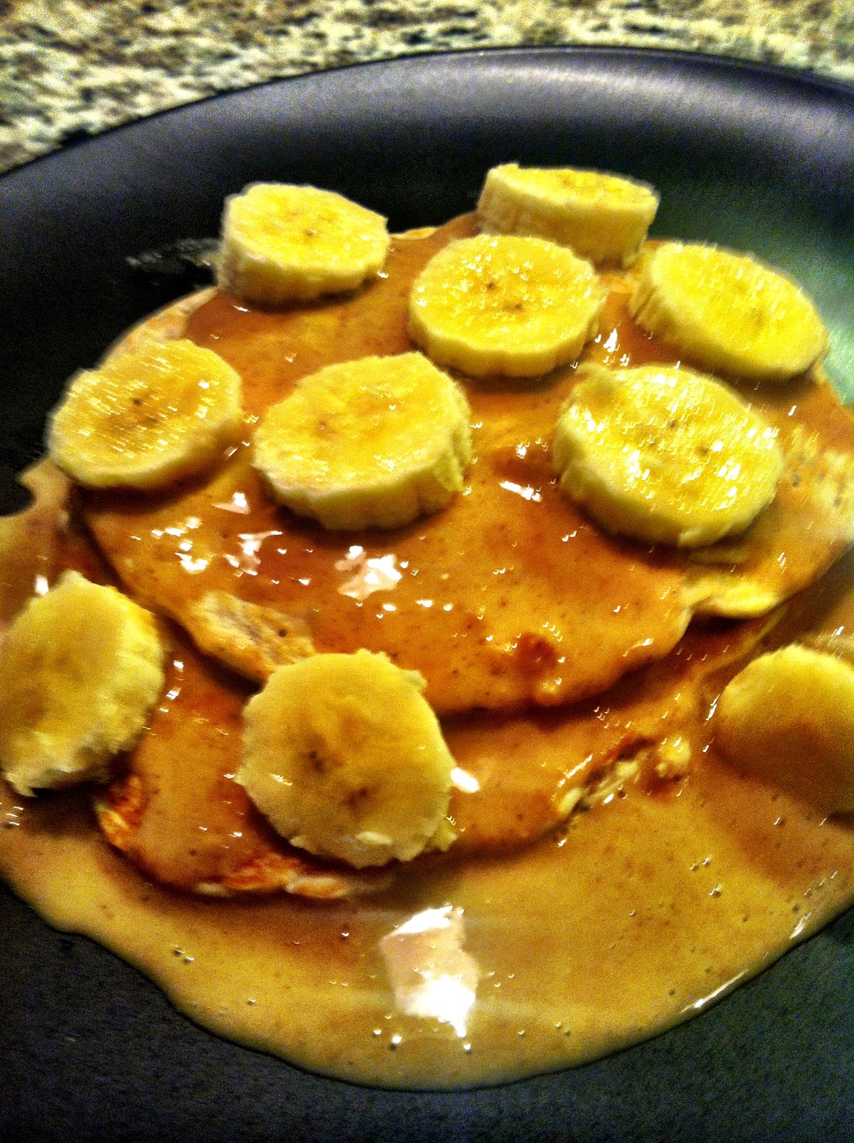 Gym.Kitchen.Life Cinnamon Pecan Protein Pancakes w/ Maple PB Syrup