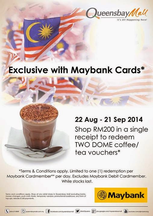 DOMEEnjoy TWO Dome coffee/tea voucher! Discover,Your Life