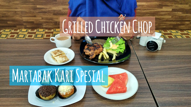 Kuliner Syar'i: Grilled Chicken Chop dan Martabak Kari Spesial GH Corner