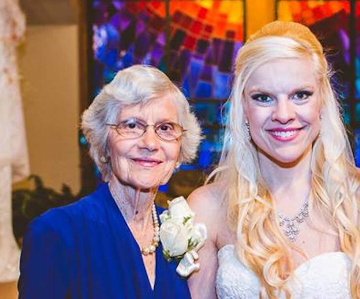 Adorable Grandma Puts Her Wedding Dress On After 63 Years
