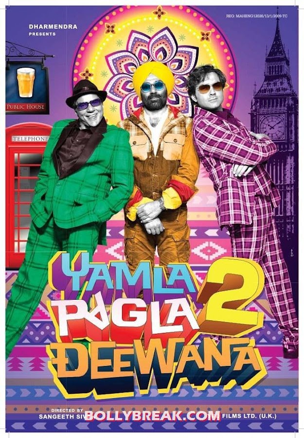 Ypd poster 3 - (3) - Yamla Pagla Deewana 2 First Look 