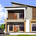 Elevation with free floor plan