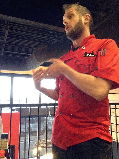 Chef Mike Hawks from @TheRailBurger in @GreatNorthernOH