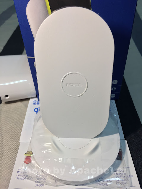 開箱 nokia dt 910 無線充電板for apple iphone 8