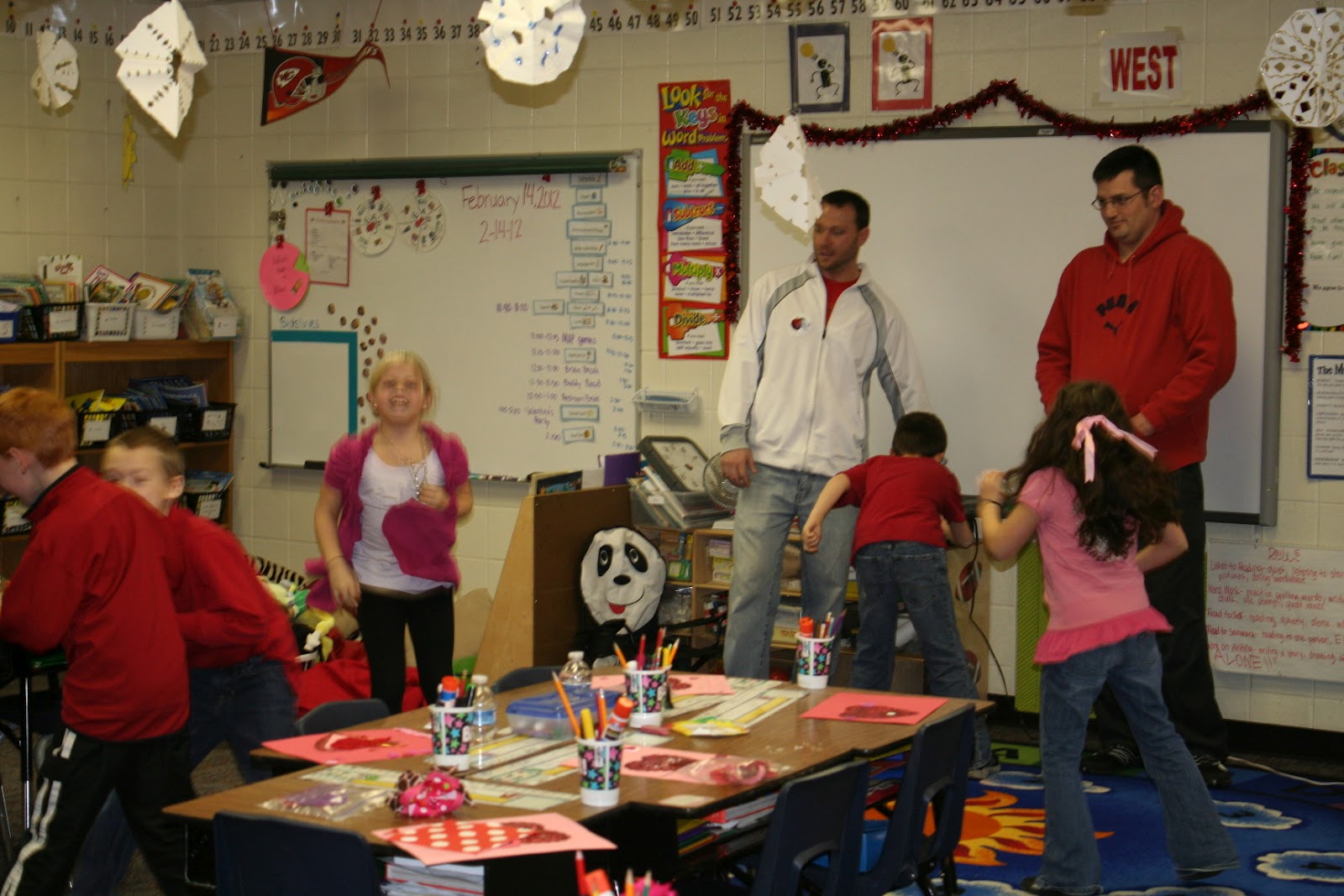Between the Screams: 2nd Grade Valentine Party