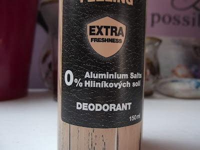 pánsky dezodorant bez hliníkových solí