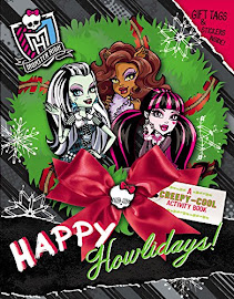 Monster High Happy Howlidays!: A Creepy-Cool Activity Book Book Item