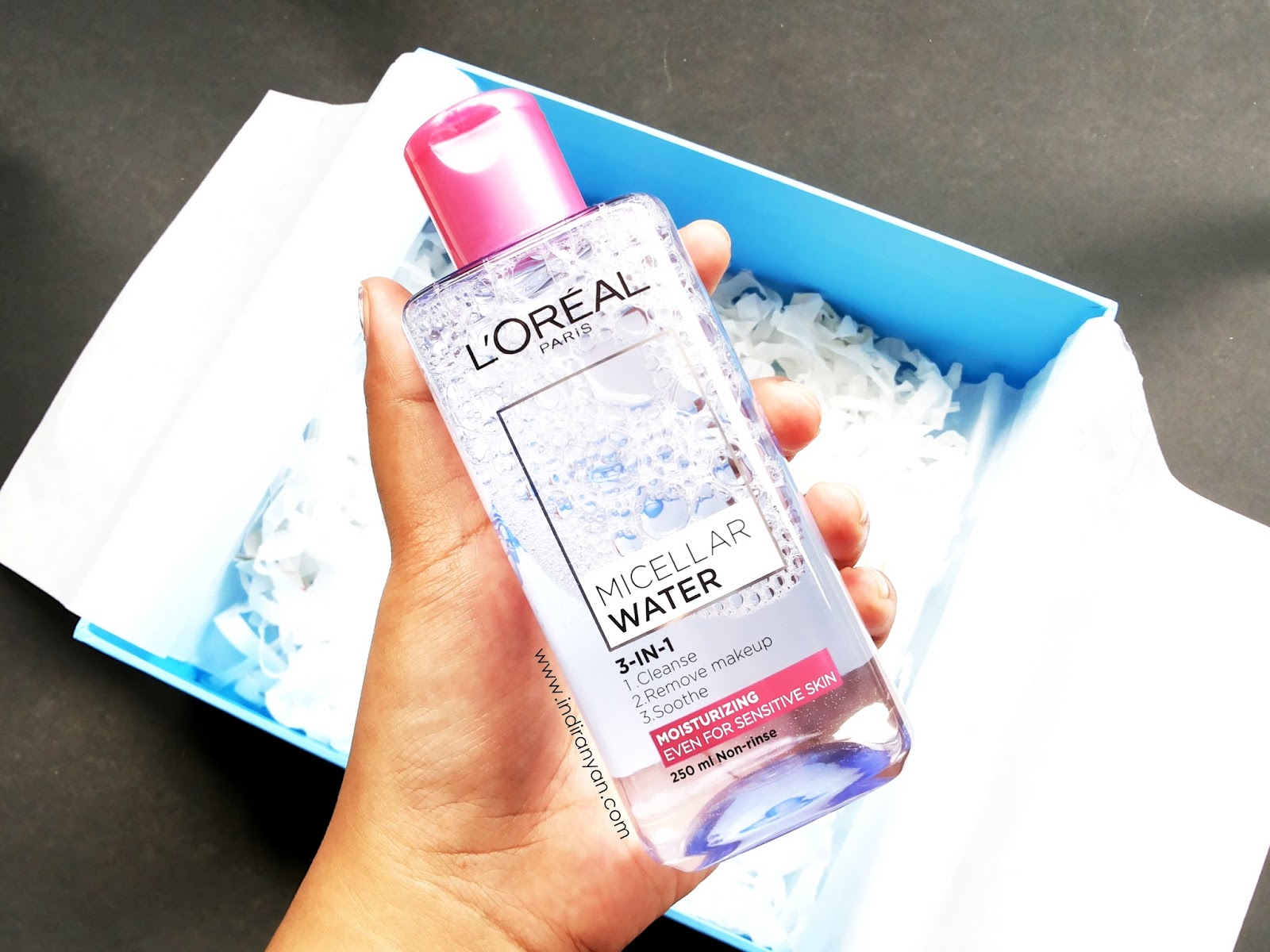 loreal-micellar-water-review, loreal-micellar-water-botol-pink, loreal-micellar-water-moisturizing, 