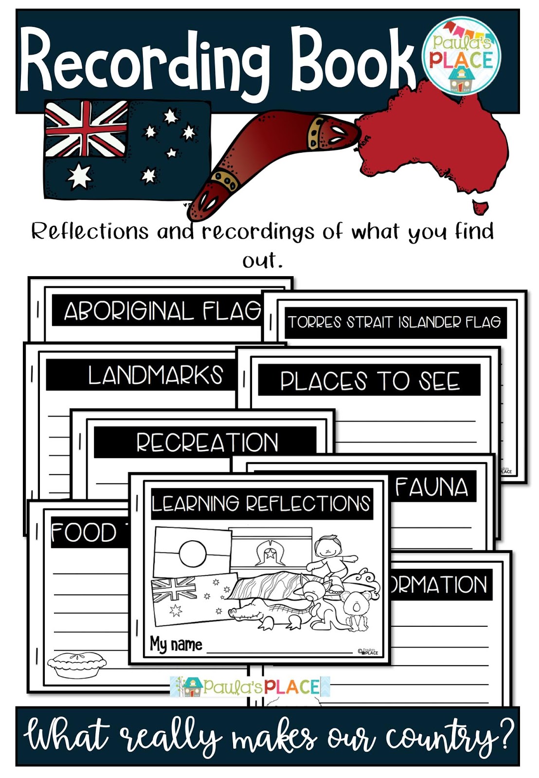 Paula's Place Teaching Resources Australia Day planning done for you