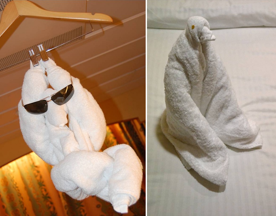 Simply Creative Cute Towel Origami