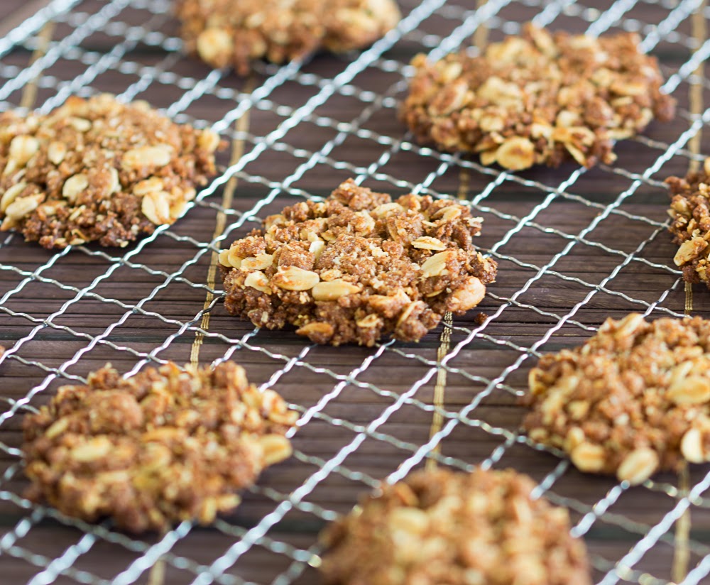 Crispy Anzac Biscuit with Sunflower Seeds