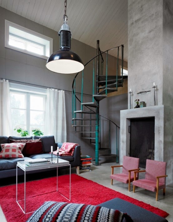 Curated visual reference: Fresh Look at Scandinavian Home In Industrial And Rustic Design Style