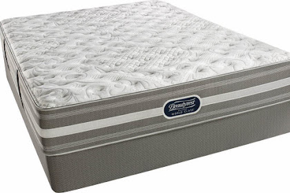 Simmons Beautyrest Globe Cast Santorini Inwards Luxury Firm...And, A Two Soft Talalay Latex Mattress Topper.