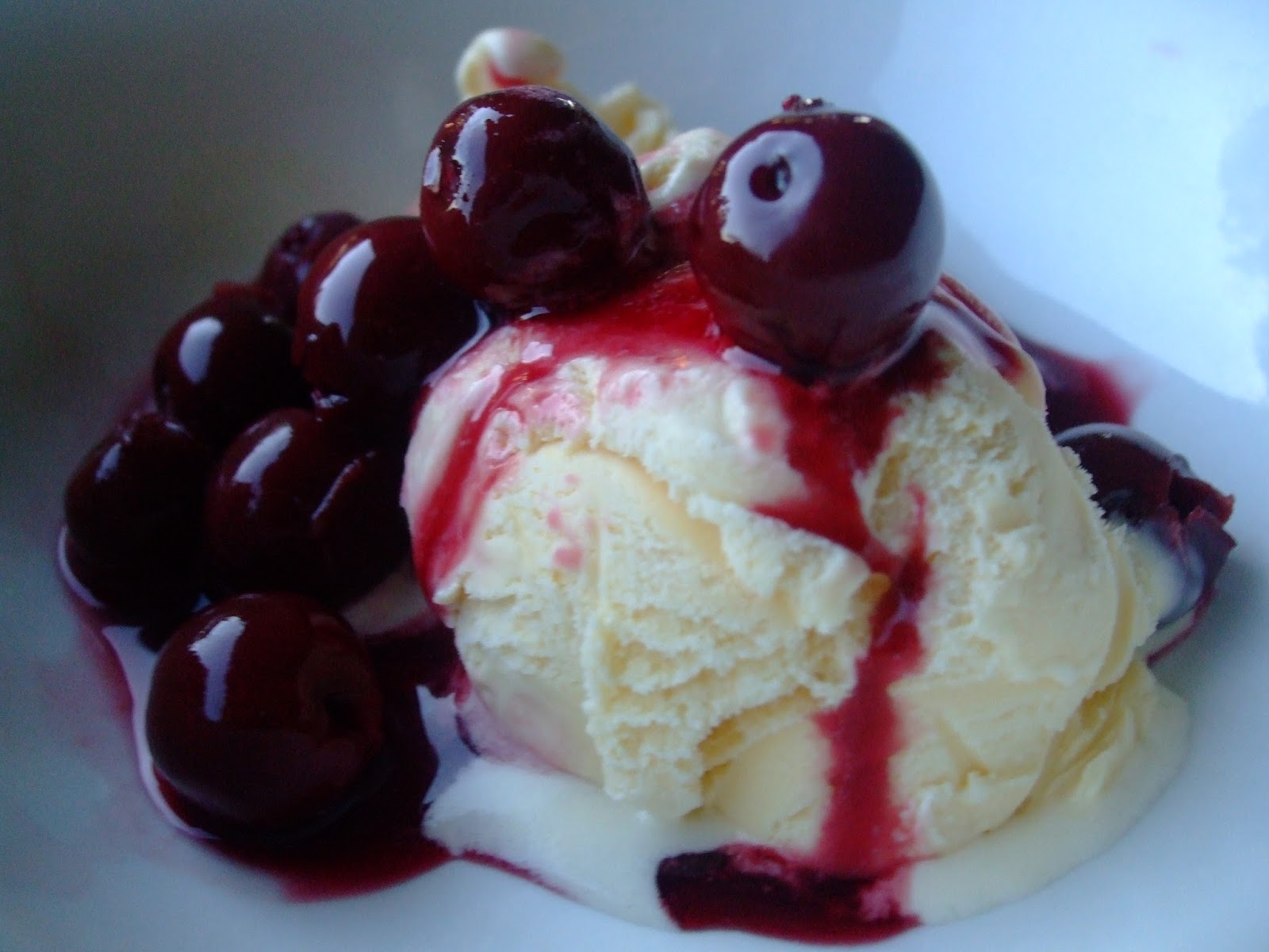 Sour Cherries and IceCream