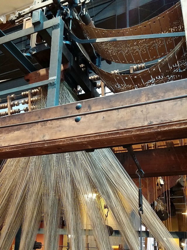 Puppilalla One Impressive Beast of a Jacquard Loom