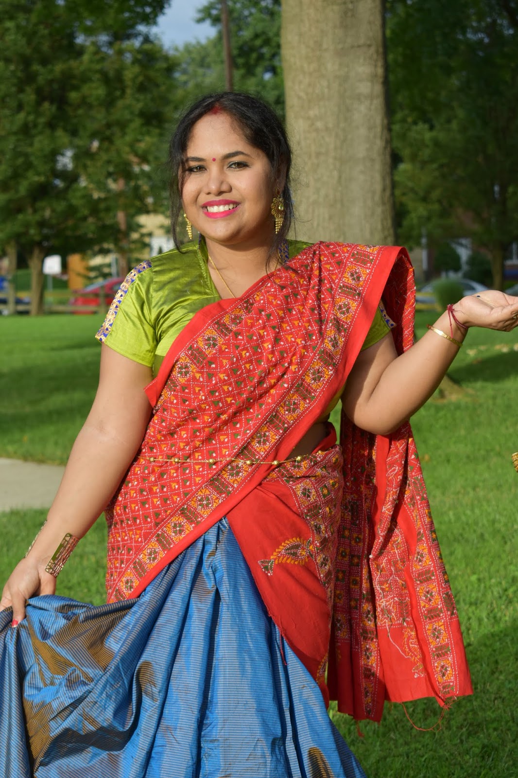 durga puja saree 2018