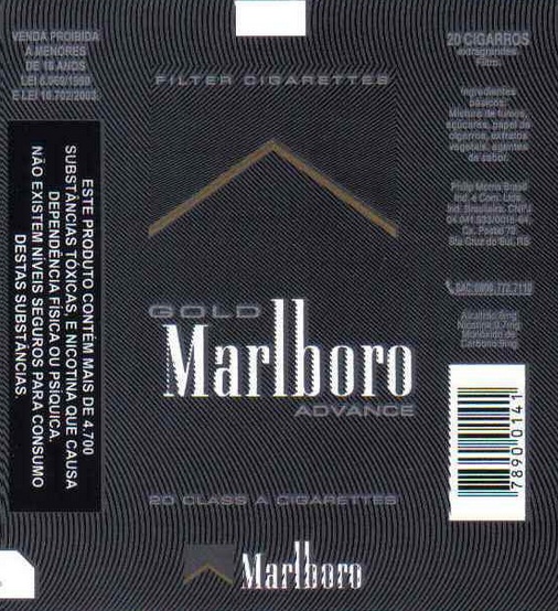 CIGARROS & CIGARROS MARLBORO GOLD ADVANCE