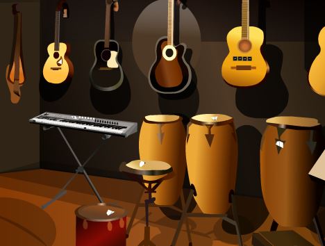 TollFreeGames Music Room Escape