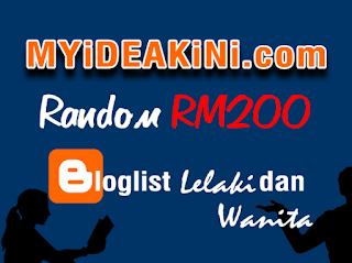 MYiDEAKiNi.com Random RM200 Bloglist Lelaki Dan Perempuan