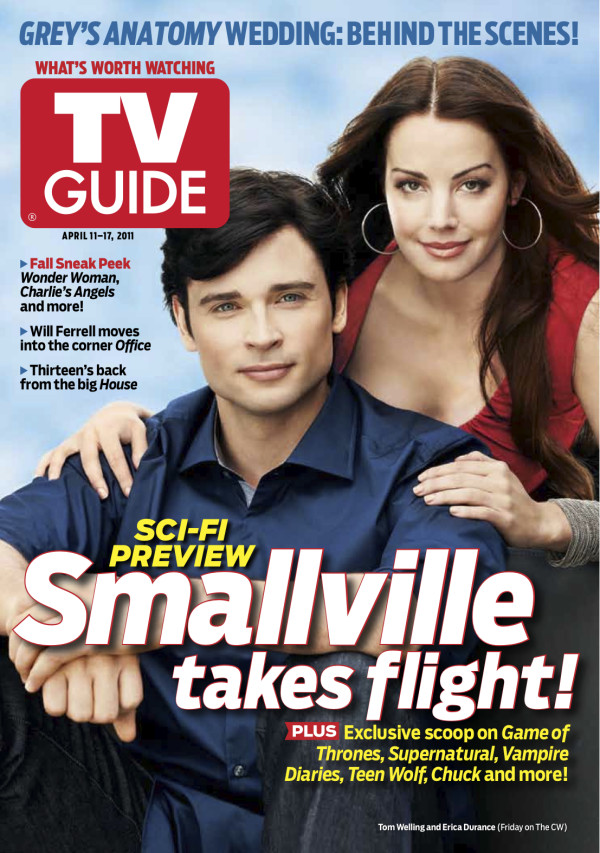 La portada de Smallville en TVGuide ~ Mundo Superman