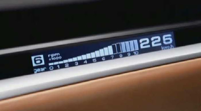 Display LCD da Nova Ferrari FF 2012