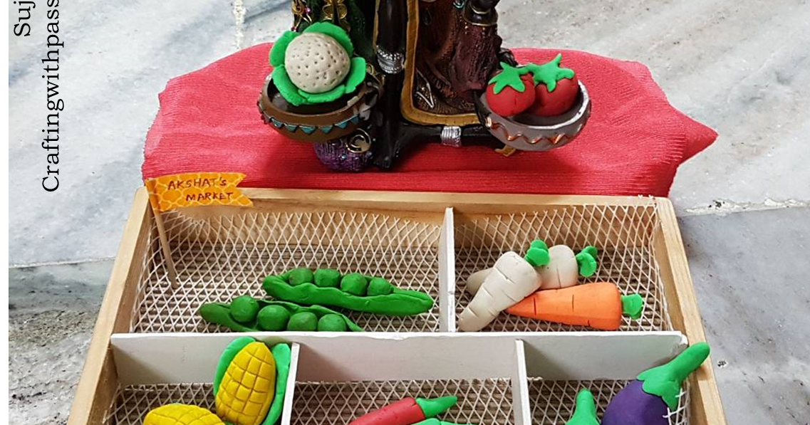 Crafting With Passion Vegetable Clay Modelling