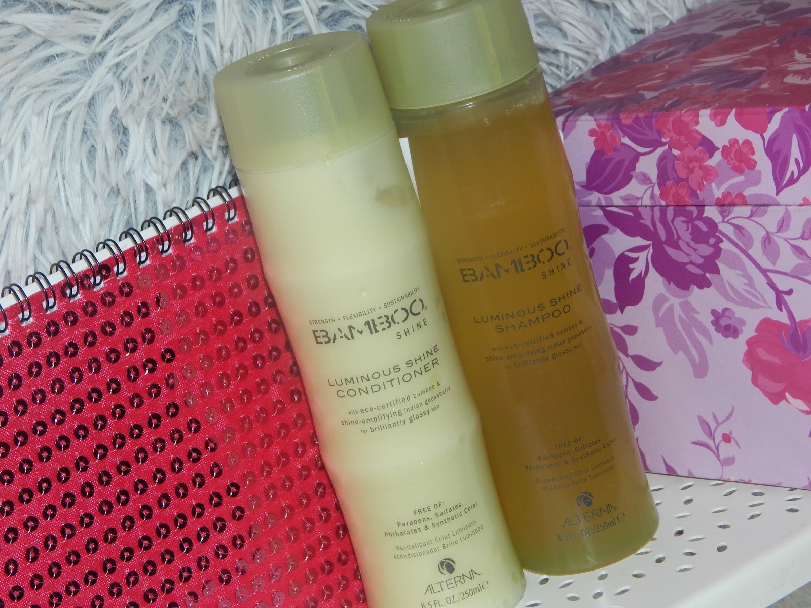 Sampon A Kondicioner Pro Zarivy Lesk Z Rady Bamboo Shine Luminous Alterna