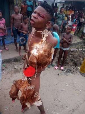 Teenager Who Stole Chicken Forced To Paraded Naked