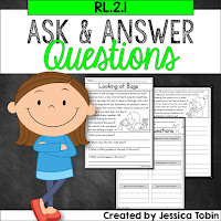 Second Grade Nest: Ask & Answer Questions: Exploring ELA
