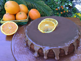 bizcocho naranja chocolate