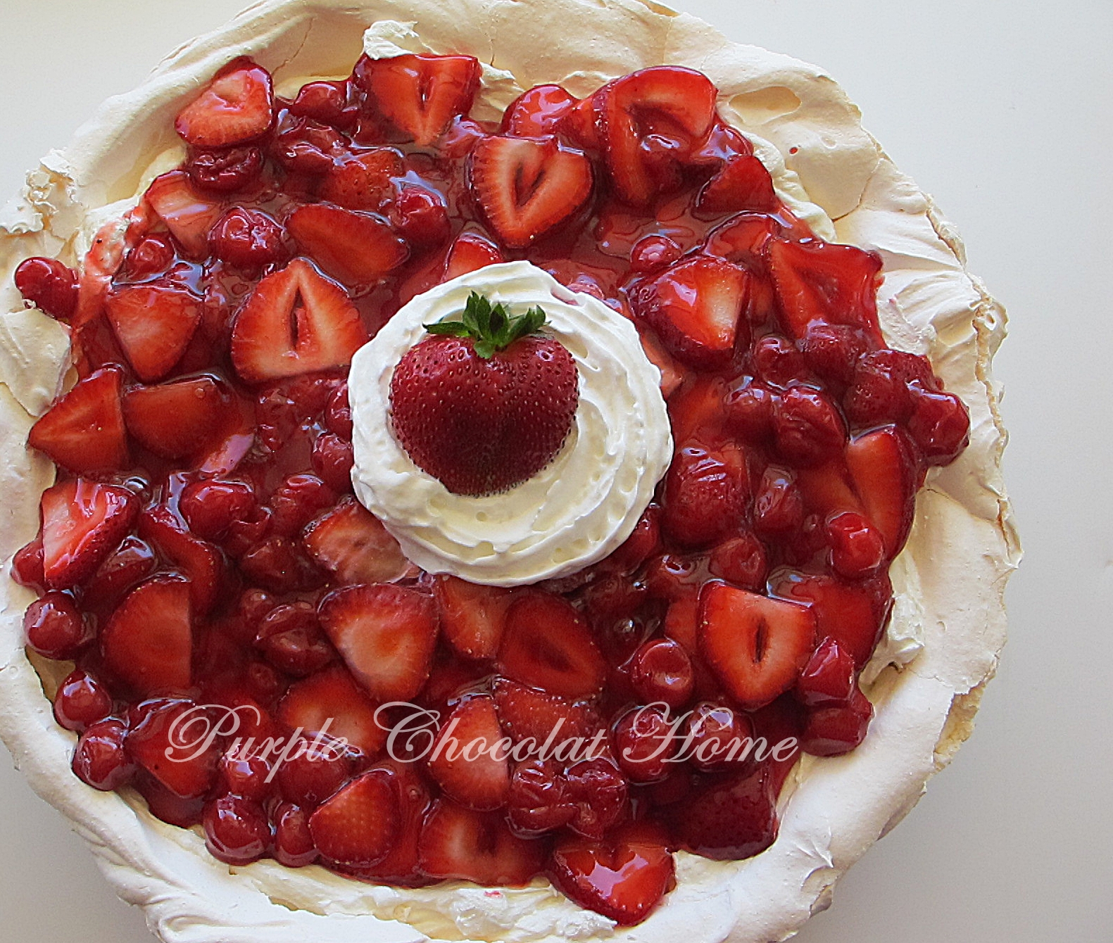 Cherry Berries On A Cloud Purple Chocolat Home