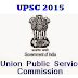 UPSC Exam 2015 Timetable Datesheet Schedule