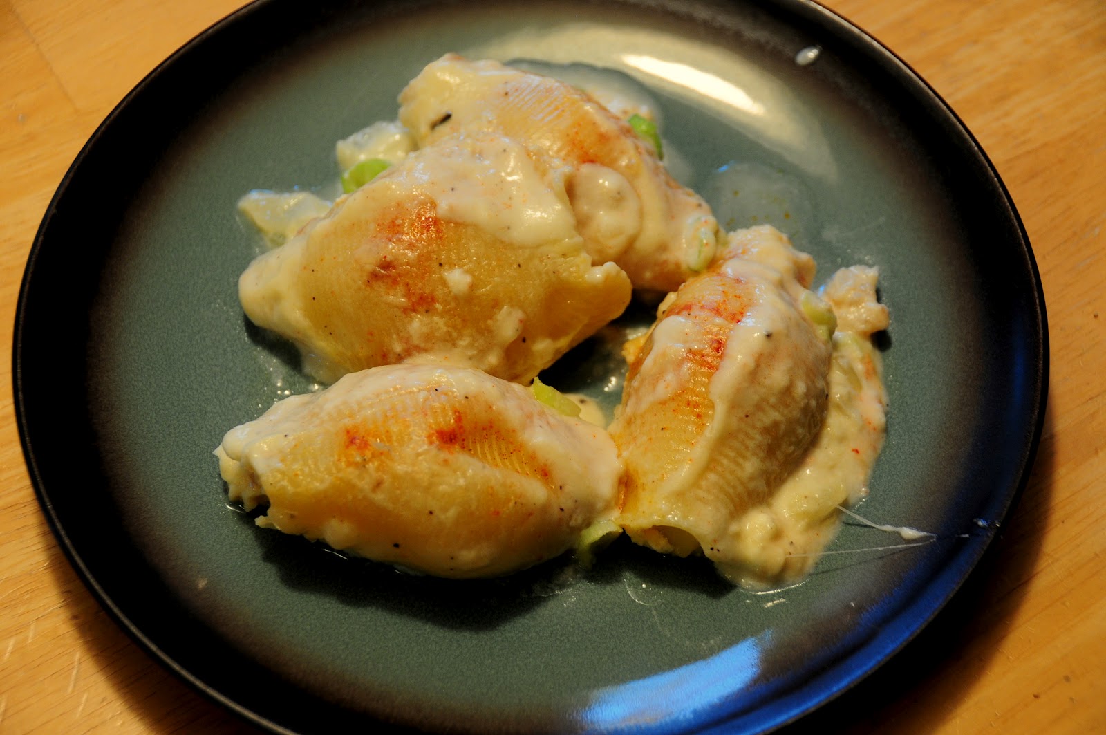 Crab Stuffed Shells total time 50 minutes Alley's Recipe Book