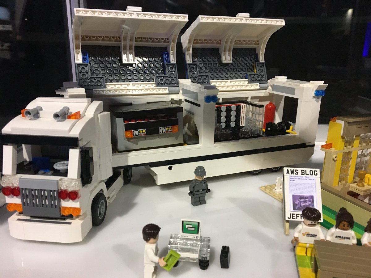 AWS Snowmobile Move Exabytes of Data to the Cloud in Weeks