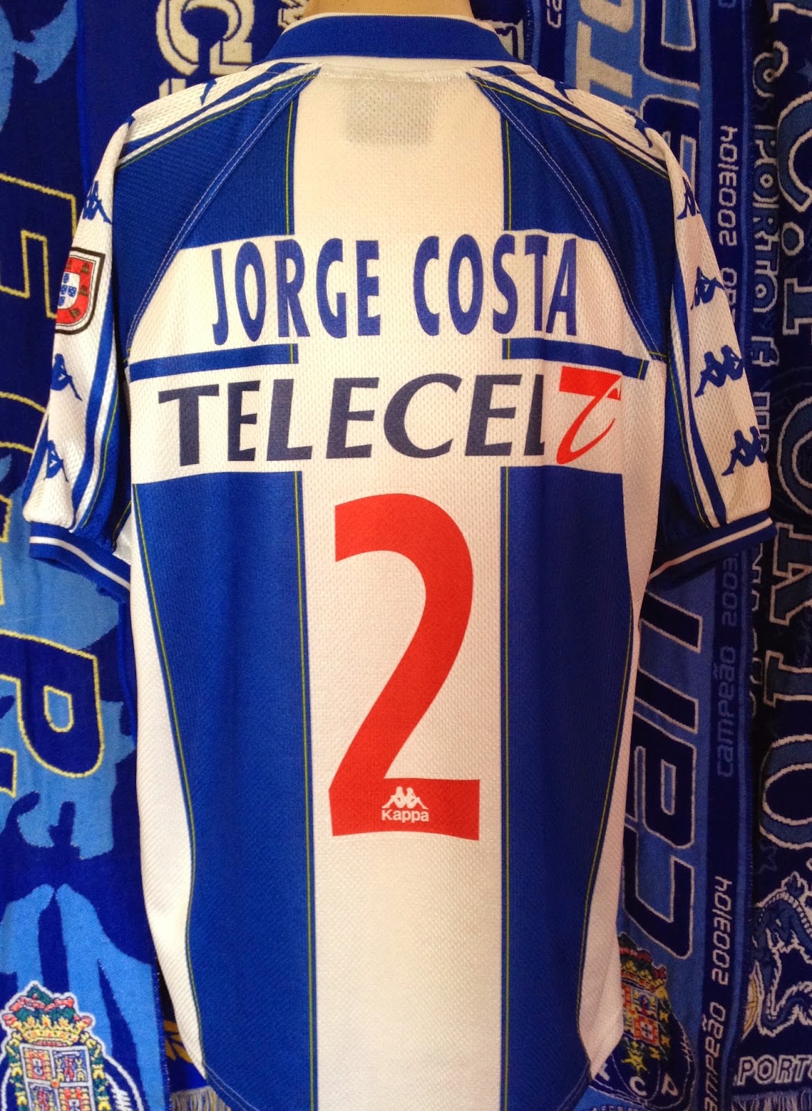 Short FC Porto Kappa Domicile 1997-1999 – Jaune – Taille XL – Vintage Portugal