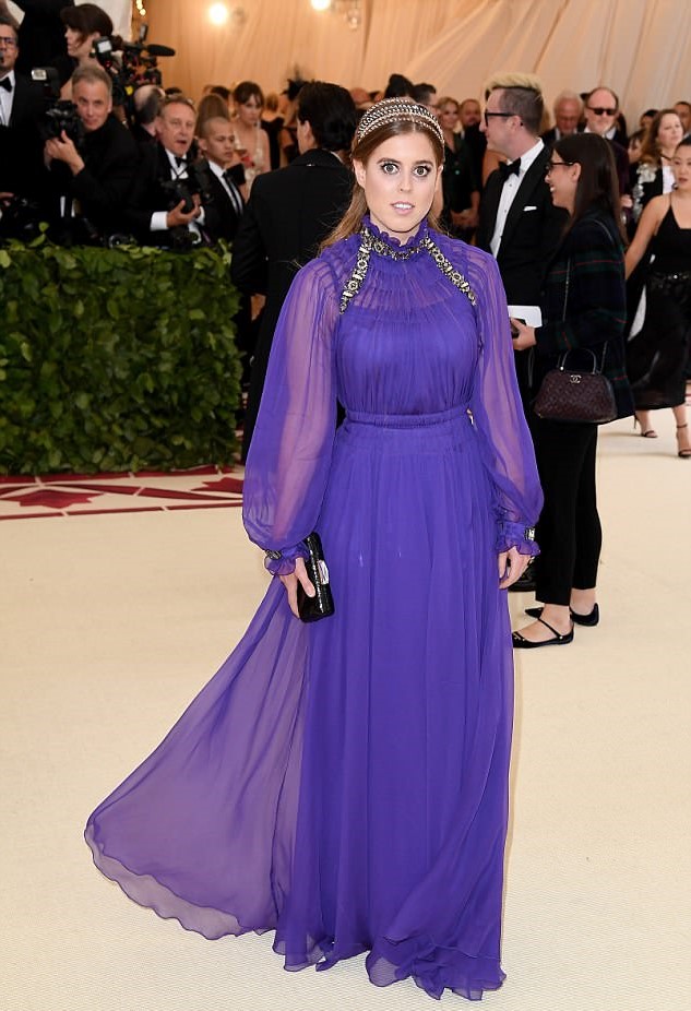 Royal Family Around the World: Princess Beatrice of York attends Heavenly  Bodies: Fashion and The Catholic Imagination Costume Institute Gala on May  7, 2018 in New York, New York USA
