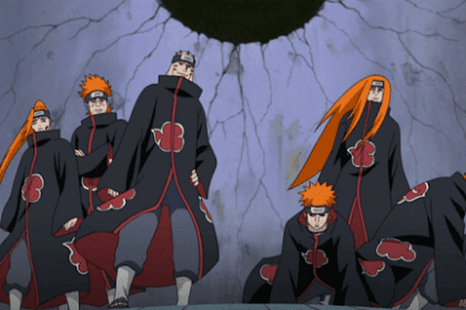 Identitas 6 Tubuh Pein (Pein Rikudo) dalam Anime Naruto