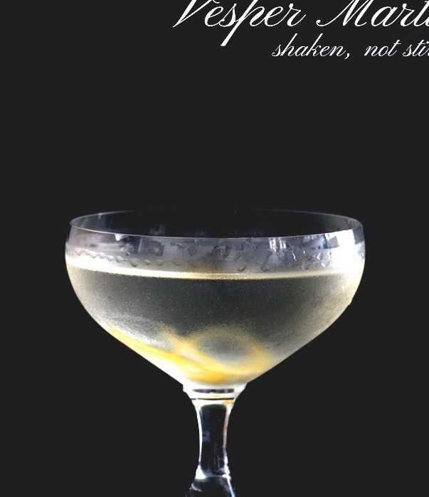 Vesper Coktail in Casino Royale upfbed