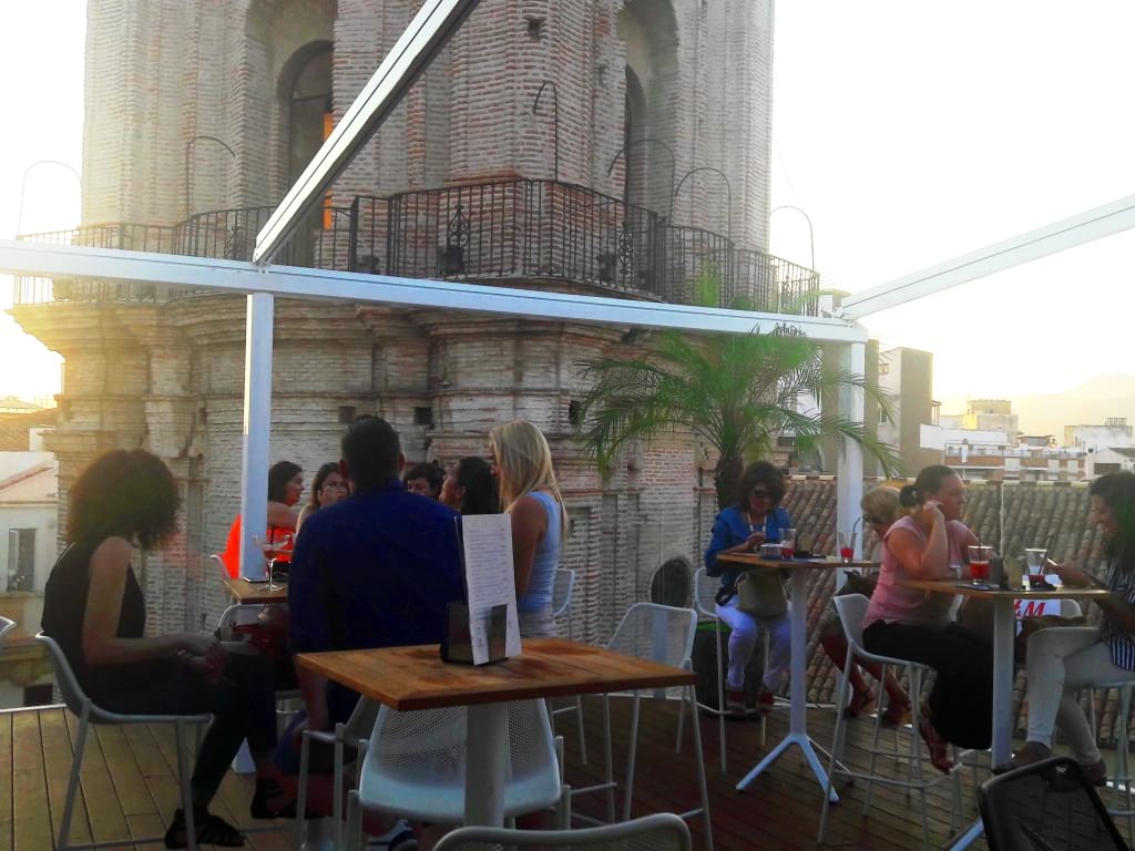 TERRACES & ROOFTOP BARS IN MALAGA