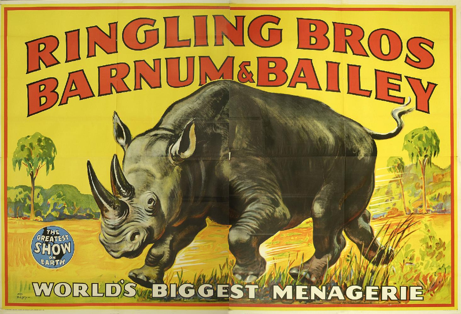 vintage advertising: CIRCUS POSTERS EARLY 2OTH CENTURY