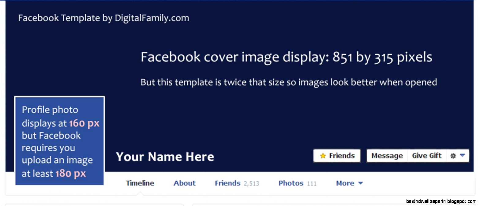 My free template is twice the size Facebook recommends