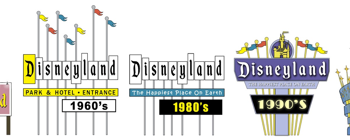 Disneyland California Re(P)ort: Disneyland Sign 2000s