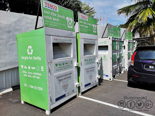 Tempat recycle baju Shah Alam