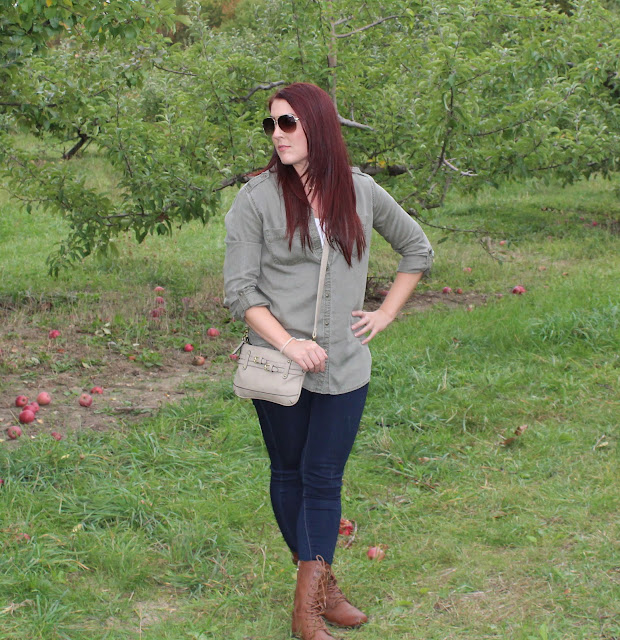 OOTD: Wine Sippin' and Apple Pickin' at Nashoba Valley Winery