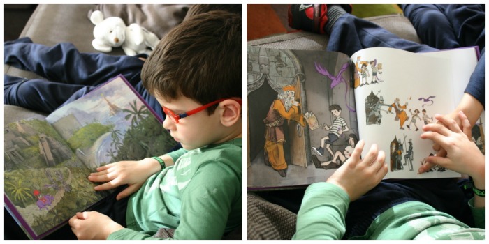niños leyendo cuentos y libros infantiles sin texto para potenciar la imaginación y la creatividad