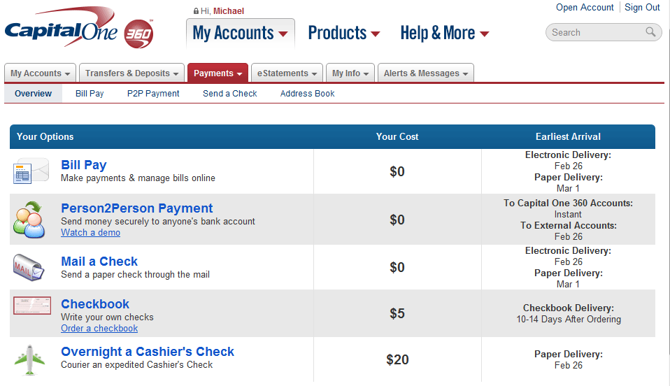 capital one 360 checking account foreign transaction fee