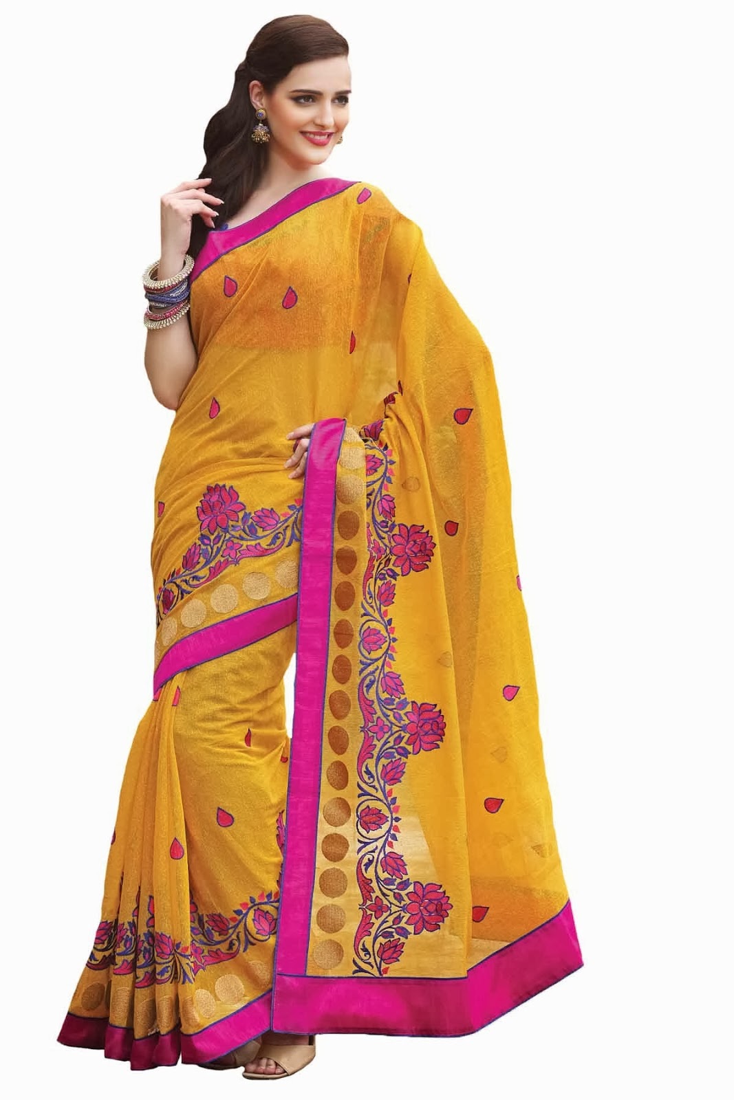 Sarees for Women-Online Embroidery Indian Sarees-Buy Saree Online in ...