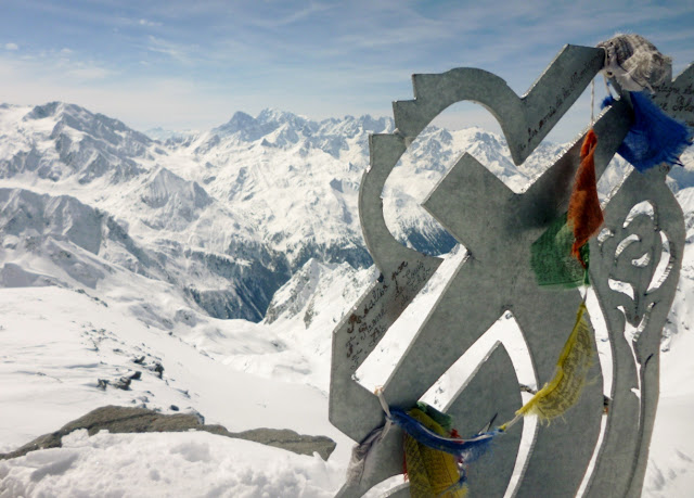 Travesia esqui de montaña:Chamonix-Zermatt:Vervier-Cabaña Prafleuri